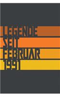 Legende seit Februar 1991