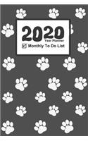 2020 Happy New Year Diary and Year Planner with To Do List