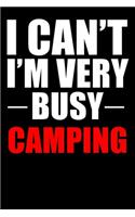 Very Busy Camping