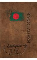 Reisetagebuch Bangladesh: Urlaubstagebuch für Reisen nach Bangladesh.Reise Logbuch für 40 Reisetage für Reiseerinnerungen der schönsten Sehenswürdigkeiten und Erlebnisse, Pac