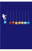 Astronaut Space Solar System Planets Journal: Solar System Planets Journal, Astronomer Notebook, Gift Birthday Present for Astronomy Teacher, Kids, Universe Space Galaxy Science