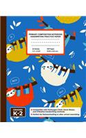 Primary Composition Notebook Handwriting Practice Paper