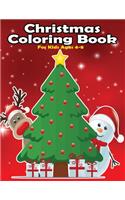 Christmas Coloring Book for kids Ages 4-8