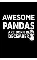 Awesome Pandas Are Born In December