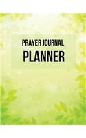 Prayer Journal Planner: Green Light Design Prayer Journal Book With Calendar 2018-2019 Guide to faith journaling, uplifting prayer, Bible Journaling techniques to express y