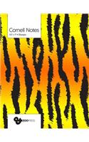 Cornell Notes: Tiger Pattern Cover - Best Note Taking System for Students, Writers, Conferences. Cornell Notes Notebook. Large 8.5 x 11, 120 Pages. College Note Ta