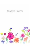 Student Planner, Organizer, Agenda, Notes, 8.5 x 11, Undated, Week at a Glance, Month at a Glance, 146 pages