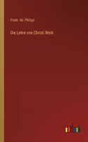 Lehre von Christi Werk