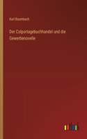 Colportagebuchhandel und die Gewerbenovelle