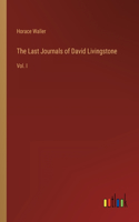 Last Journals of David Livingstone