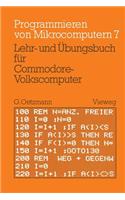 Lehr- Und Übungsbuch Für Commodore-Volkscomputer