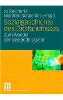 Sozialgeschichte Des Geständnisses