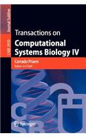 Transactions on Computational Systems Biology IV