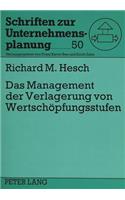 Das Management Der Verlagerung Von Wertschoepfungsstufen