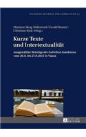 Kurze Texte Und Intertextualitaet