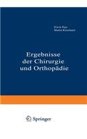 Ergebnisse Der Chirurgie Und Orthopädie