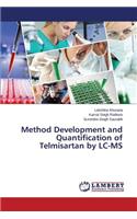 Method Development and Quantification of Telmisartan by LC-MS