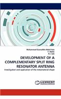 Development of a Complementary Split Ring Resonator Antenna