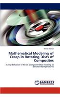 Mathematical Modeling of Creep in Rotating Discs of Composites