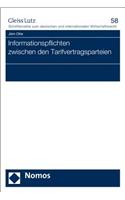 Informationspflichten Zwischen Den Tarifvertragsparteien