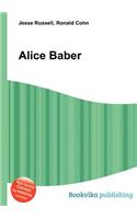 Alice Baber
