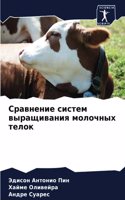 Сравнение систем выращивания молочных те