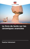 Le livre de texte sur les céramiques avancées