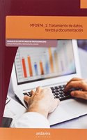 Tratamiento De Datos, Textos Y Documentacion - Mf0974_1