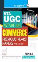 NTA-UGC-NET/JRF: Commerce (PAPER-II) Previous Years' Papers (With Answers)