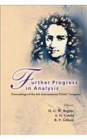 Further Progress in Analysis - Proceedings of the 6th International Isaac Congress