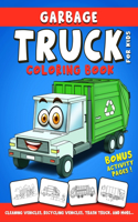 Garbage Truck Coloring Book for kids