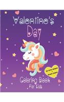 Valentine's Day Coloring Book For Kids