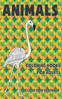 Coloring Books for Adults Relaxation Beginner - Animals