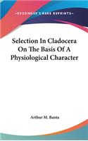 Selection In Cladocera On The Basis Of A Physiological Character