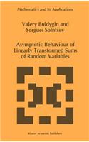 Asymptotic Behaviour of Linearly Transformed Sums of Random Variables