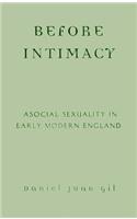 Before Intimacy
