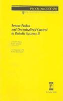 Sensor Fusion and Decentralized Control in Robotic Systems