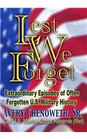 Lest We Forget