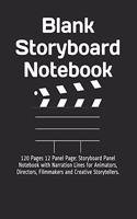 Blank Storyboard Notebook