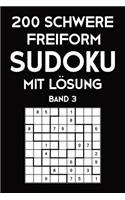 200 Schwere Freiform Sudoku Mit Lösung Band 3