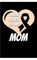 I Wear Peach For My Mom