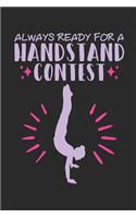 Always Reading for a Handstand Contest