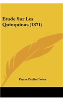 Etude Sur Les Quinquinas (1871)