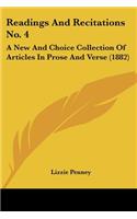 Readings And Recitations No. 4