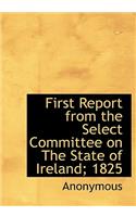 First Report from the Select Committee on the State of Ireland; 1825