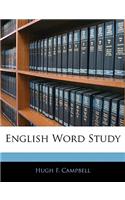 English Word Study