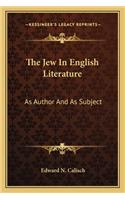 Jew in English Literature