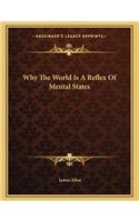 Why the World Is a Reflex of Mental States