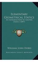 Elementary Geometrical Statics