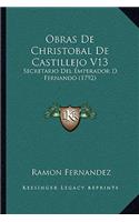 Obras De Christobal De Castillejo V13